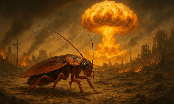 As baratas realmente sobreviveriam a um apocalipse nuclear?