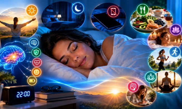 Guia definitivo para desbloquear o poder do sono: como transformar suas noites e revolucionar sua vida de dentro para fora