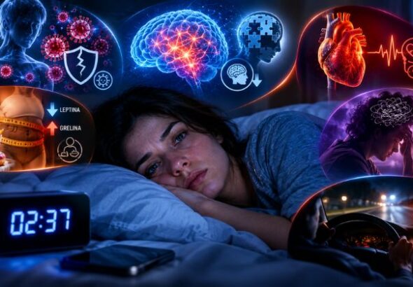 O lado sombrio da noite: como a privação de sono está roubando sua saúde, sua memória e até sua vida em silêncio