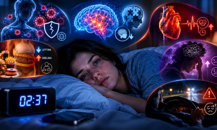 O lado sombrio da noite: como a privação de sono está roubando sua saúde, sua memória e até sua vida em silêncio
